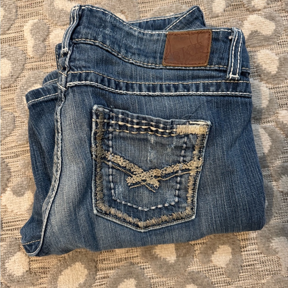 BKE Classic Blue Boot Cut Jeans